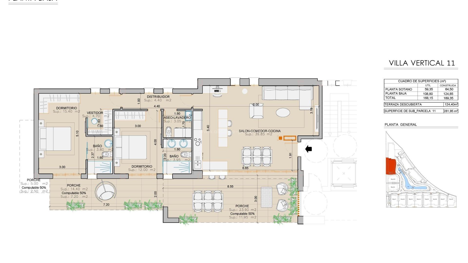 Bungalow i Mar De Pulpí