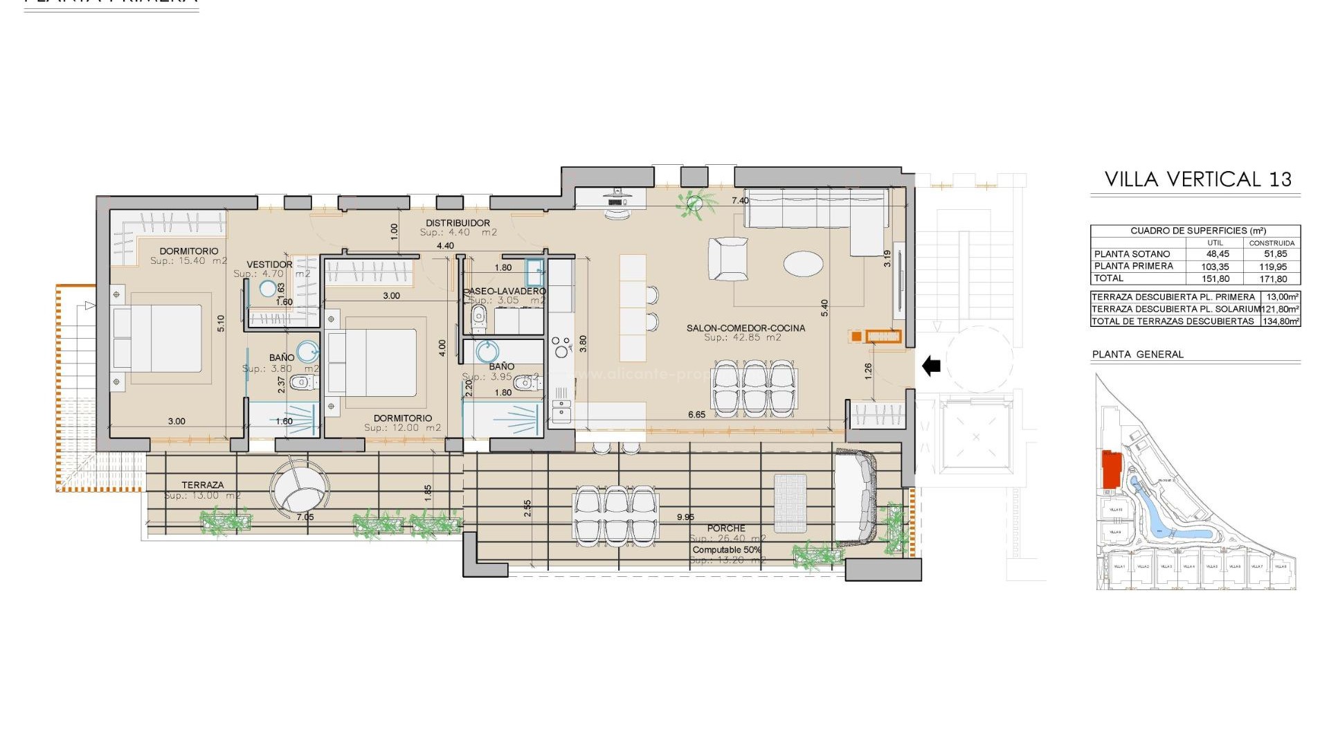 Bungalow i Mar De Pulpí