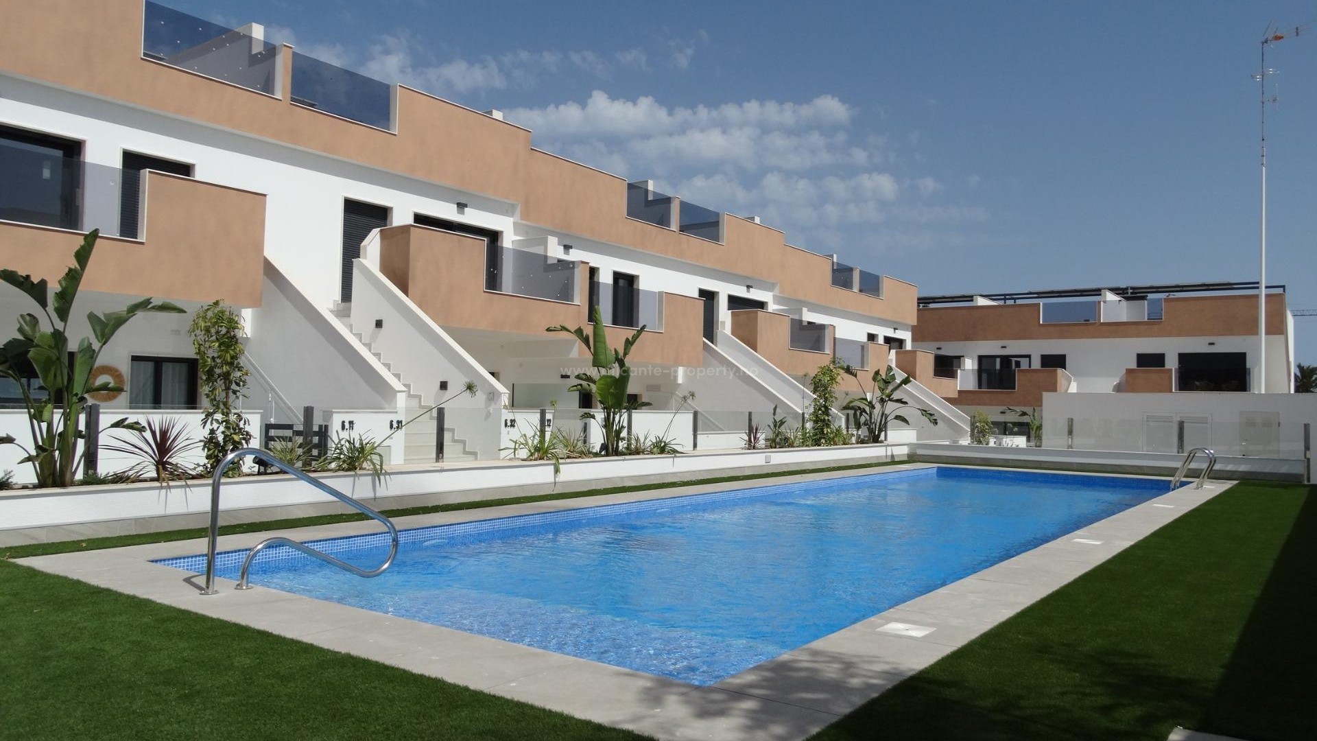 Bungalow i pueblo