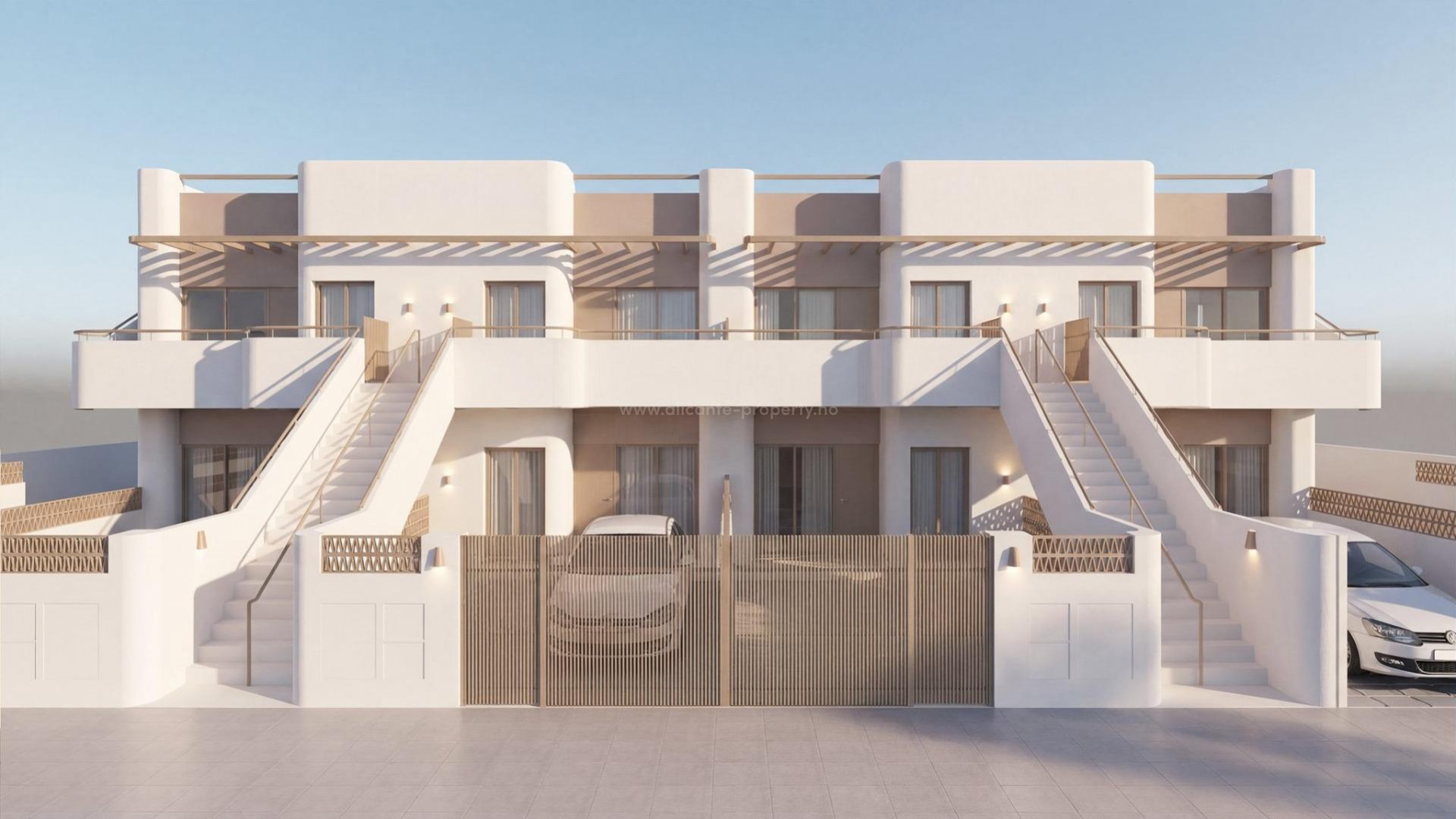 Bungalow i pueblo