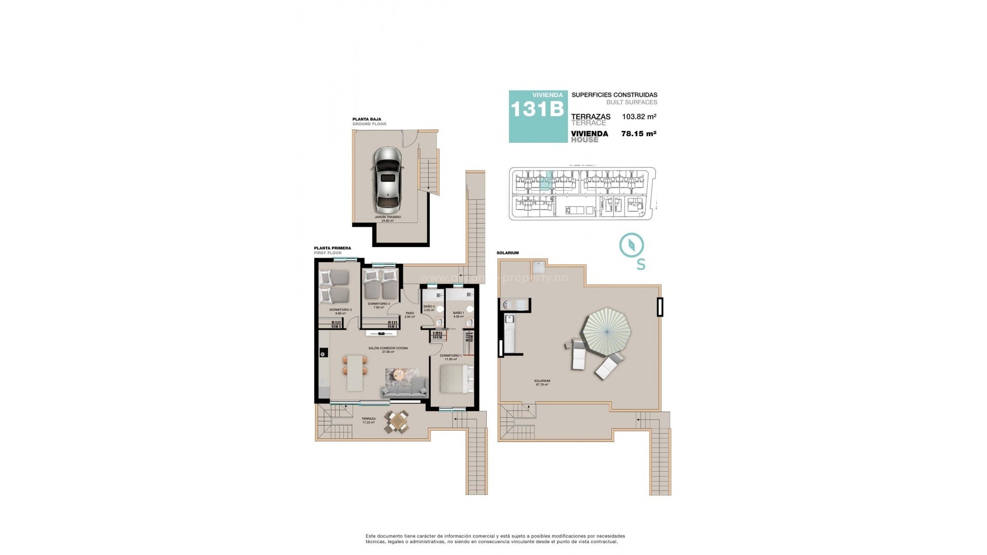 Bungalow i Torre De La Horadada