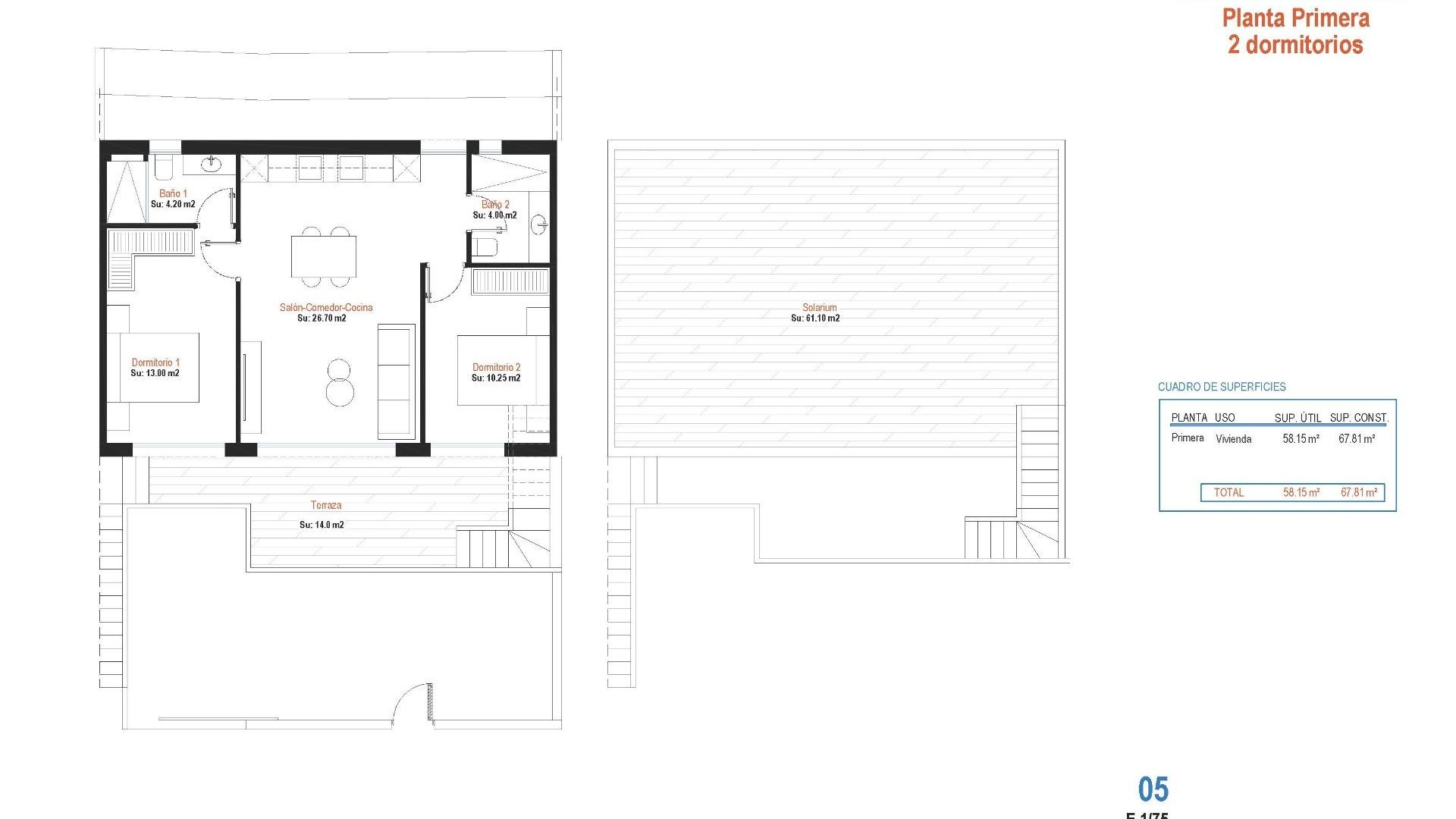 Bungalow in Condado de Alhama