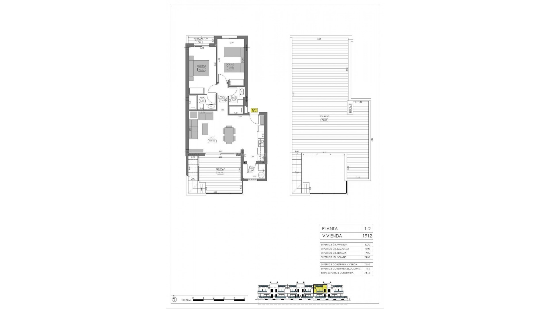 Bungalow in La finca Golf