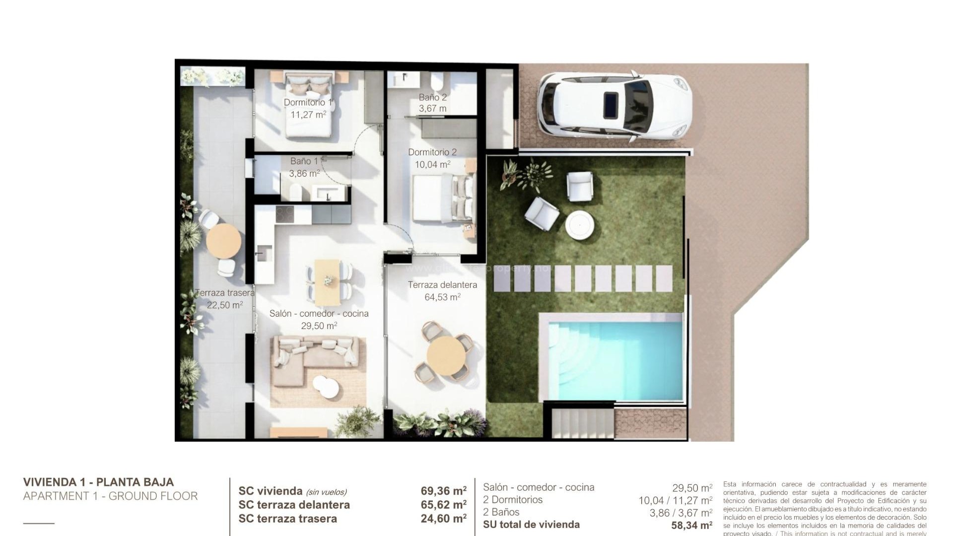 Bungalow in Lo Pagan