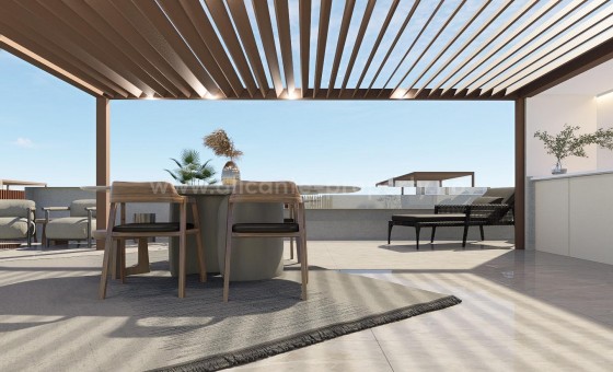 Bungalow - Nueva construcción  - Pilar de la Horadada - NBG-35849