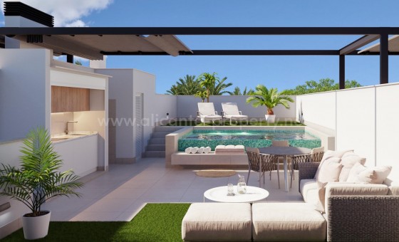 Bungalow - Nueva construcción  - Pilar de la Horadada - parques de Andromeda