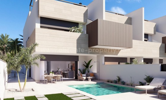 Bungalow - Nueva construcción  - Pilar de la Horadada - parques de Andromeda