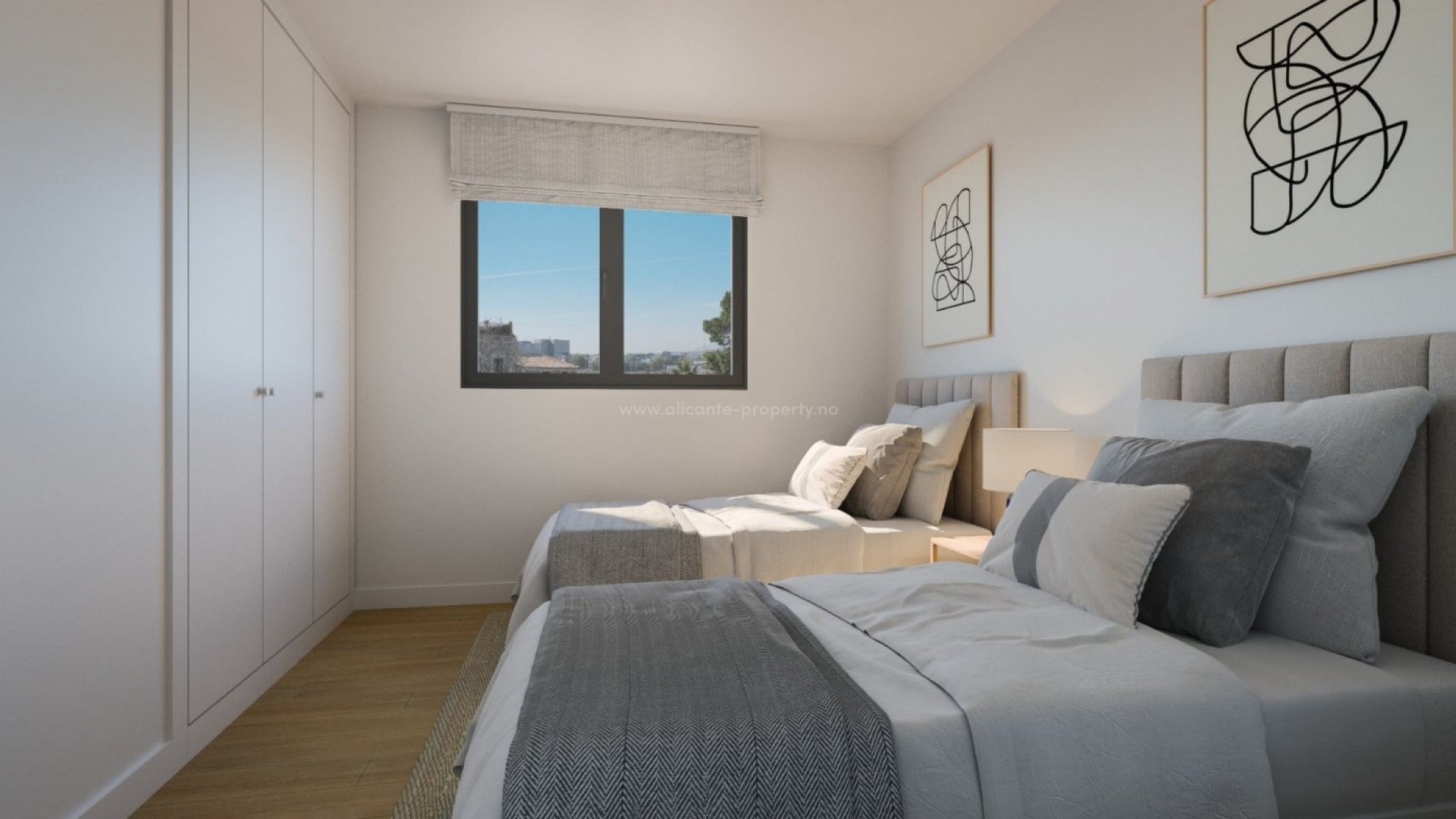 Buying flat in San Juan Alicante? Exclusive apartments with 1/2/3/4 bedrooms, 2 bathrooms. Fantastic common areas with swimming pool, gym and social club