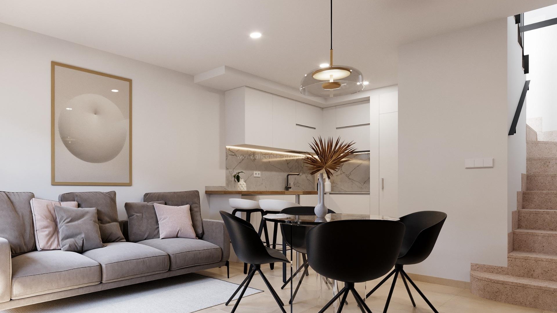 Byhus i Santa Rosalia pueblo