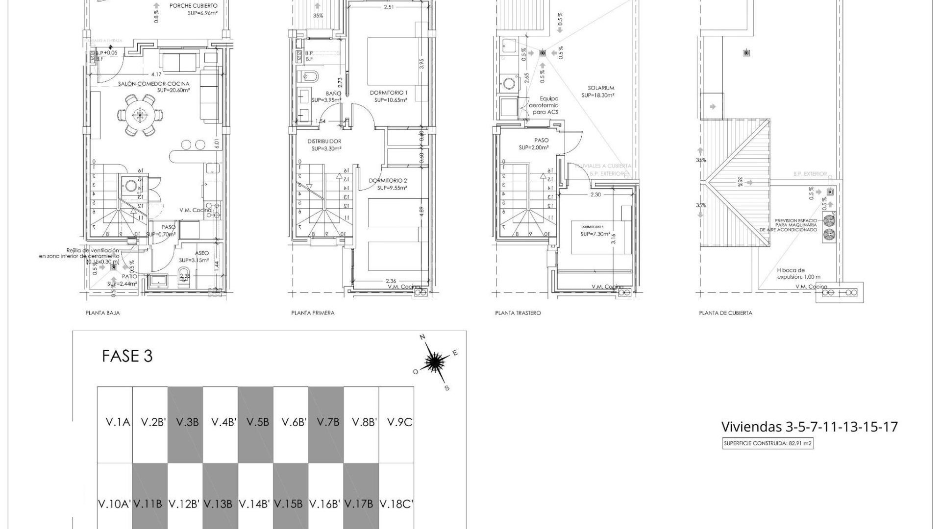 Byhus i Santa Rosalia pueblo