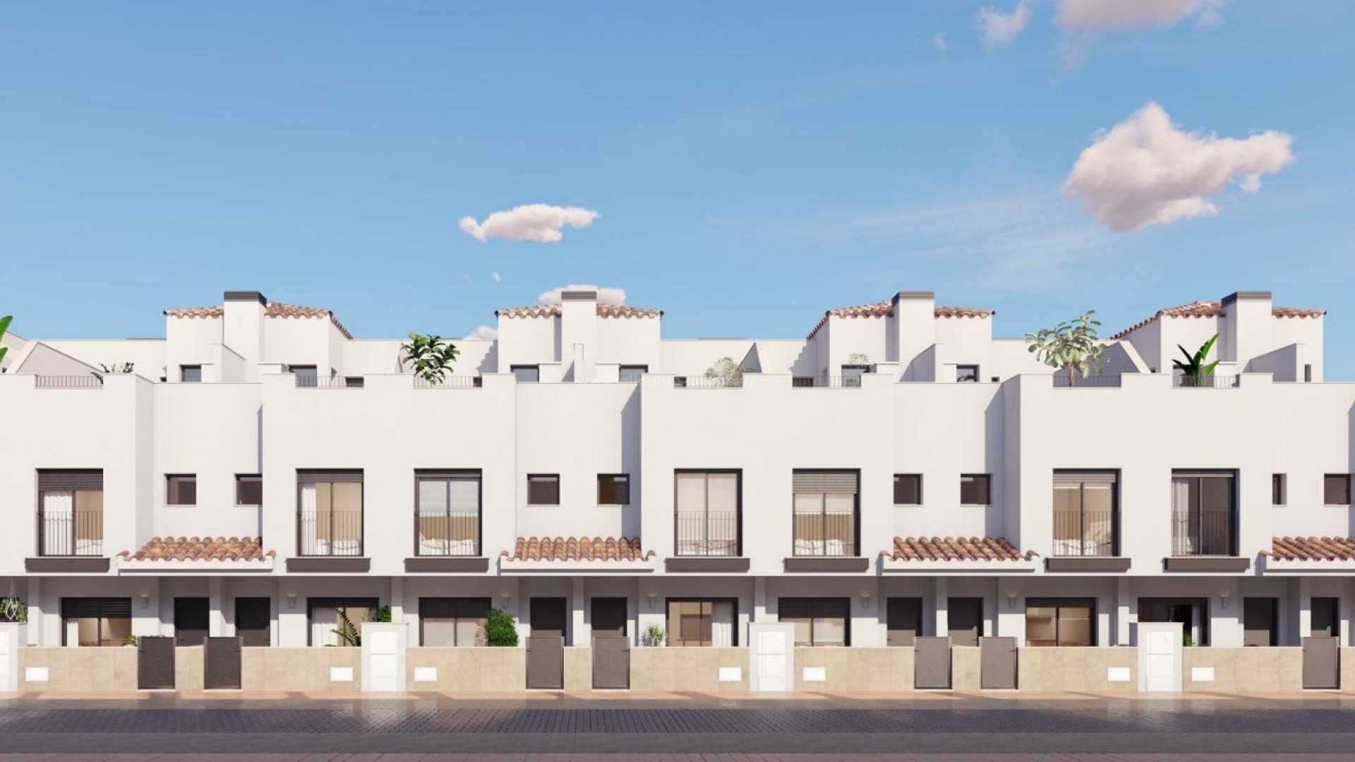 Byhus i Santa Rosalia pueblo