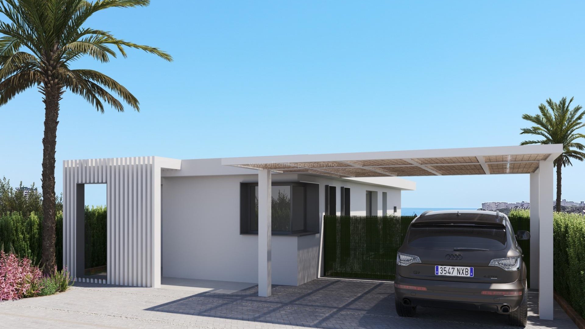 Exclusive house/villa in San Juan de Alicante, 4 bedrooms, 3 bathrooms, private pool, large patio, basement possible, 3 different models