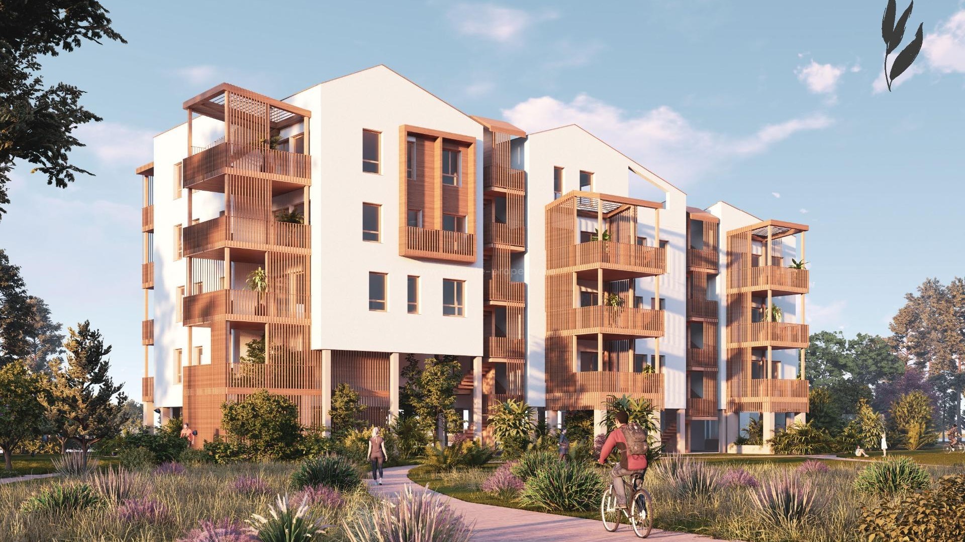 Helt nye boliger i El Vergel, Denia, leiligheter og toppleiligheter, 1,2,3 soverom, 2 bad, integreringen av stue med romslige terrasser, flere basseng