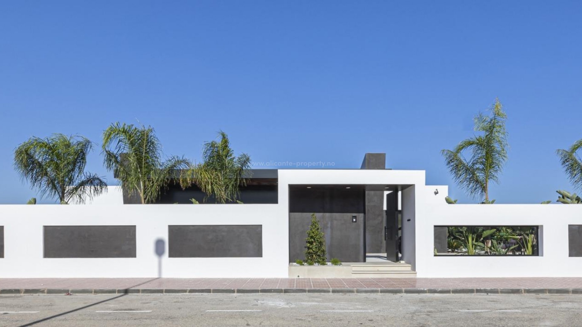 Helt nye villaer/hus i Ciudad Quesada, 3 soverom, 3 bad, privat basseng, terrasse, forskjellige modeller på et eller to plan.
