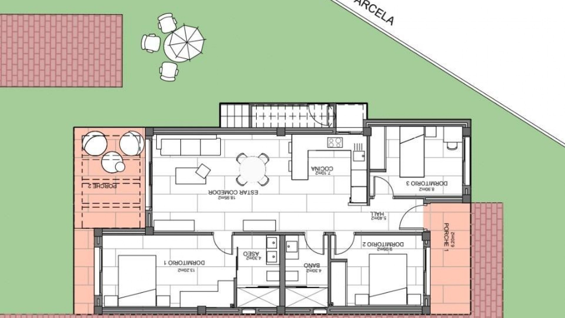 Hus / Villa i Algorfa Centro