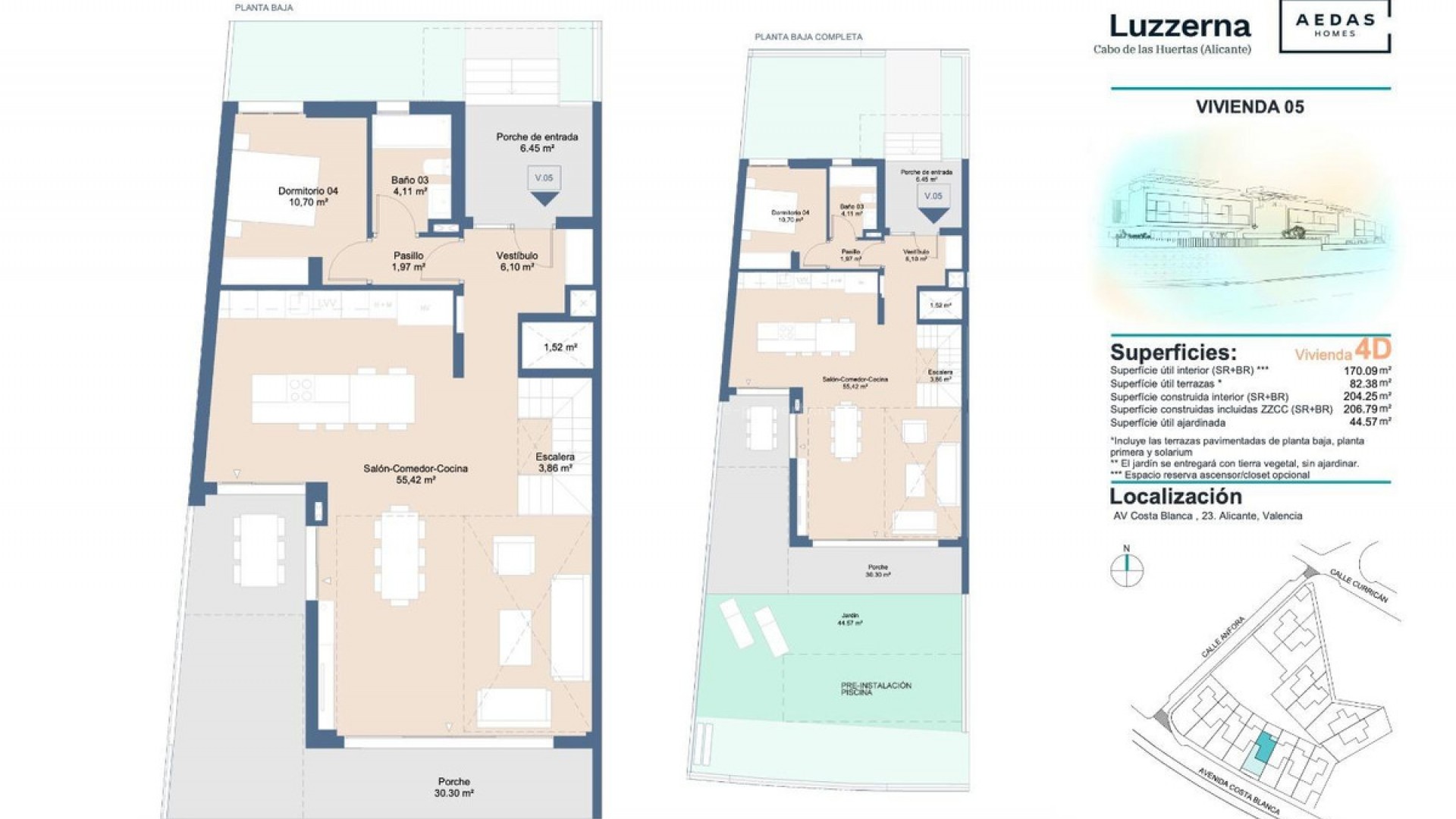 Hus / Villa i Alicante Centro