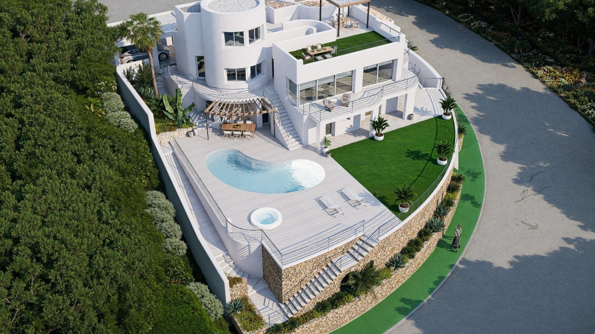 Hus / Villa i Altea Centro