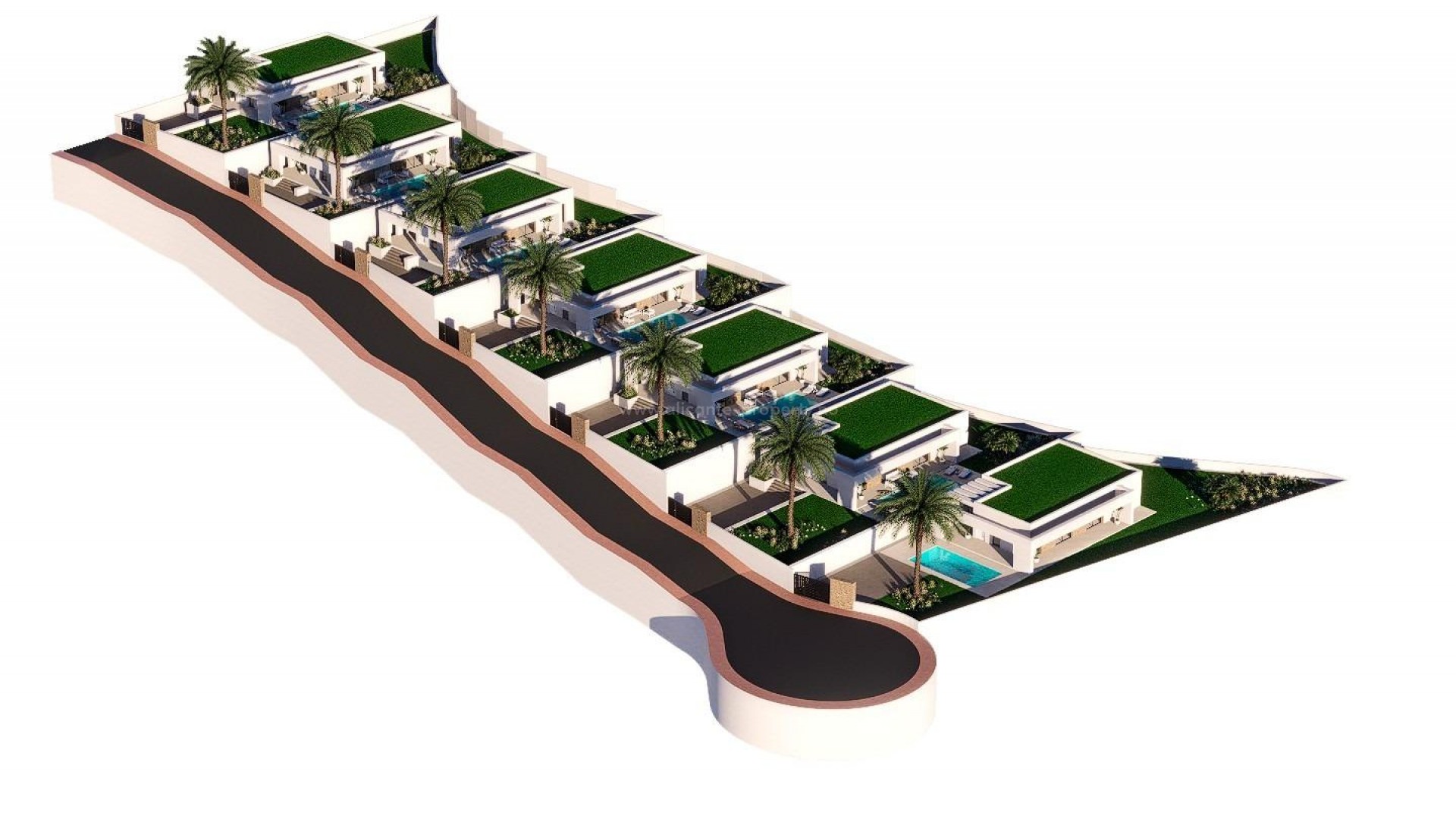 Hus / Villa i Balcón de finestrat