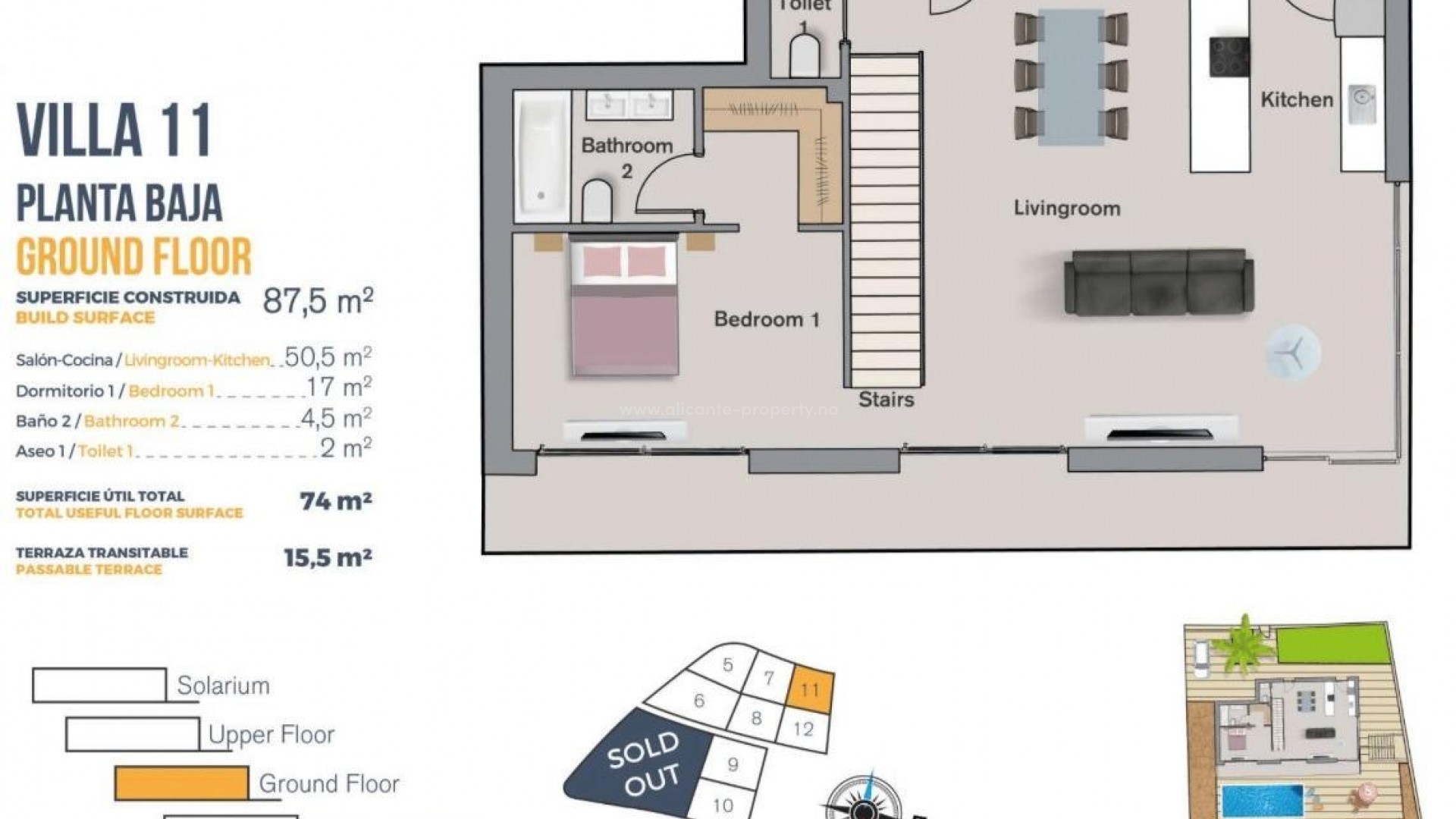 Hus / Villa i Balcón de finestrat