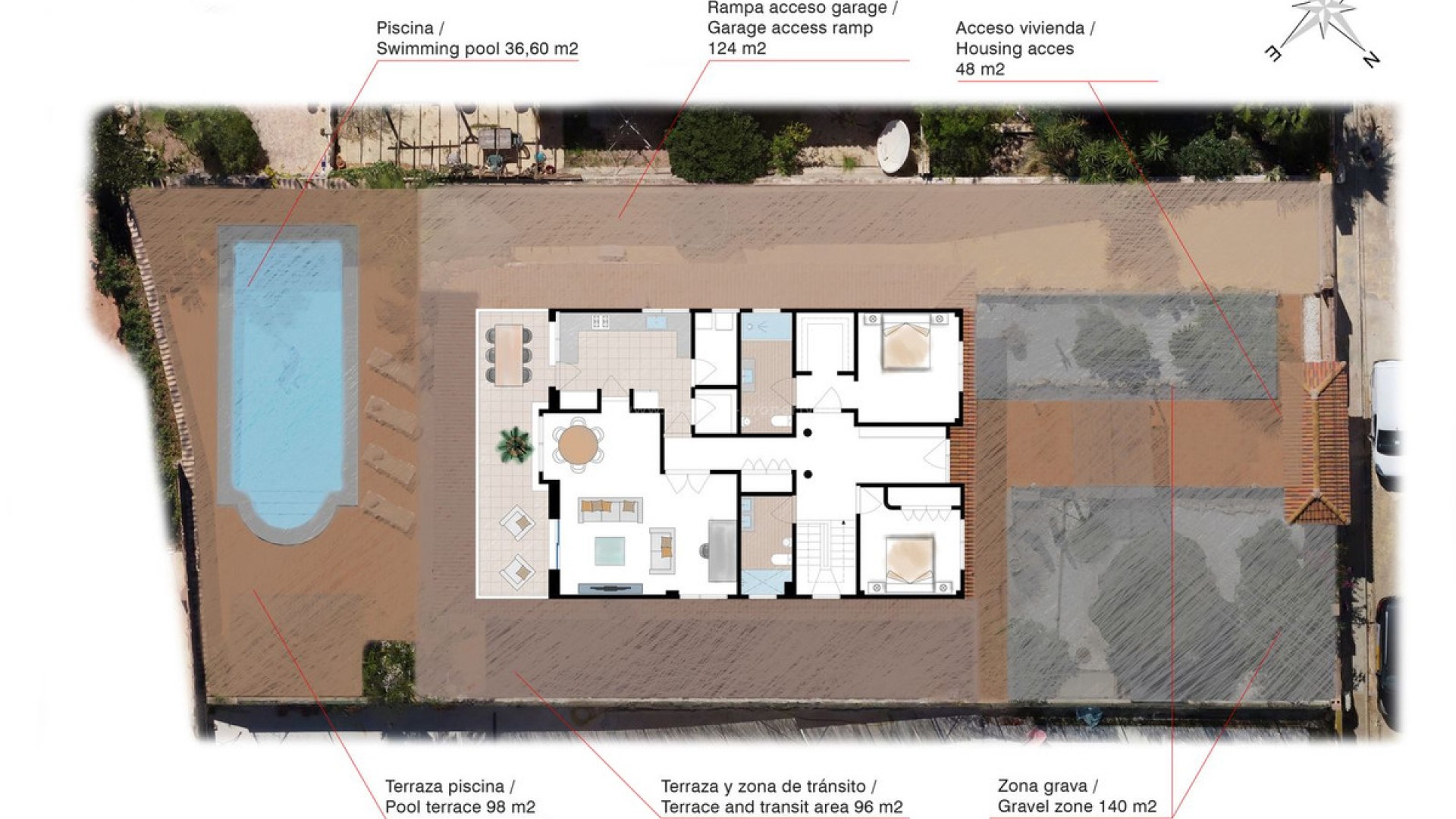 Hus / Villa i Busot Centro