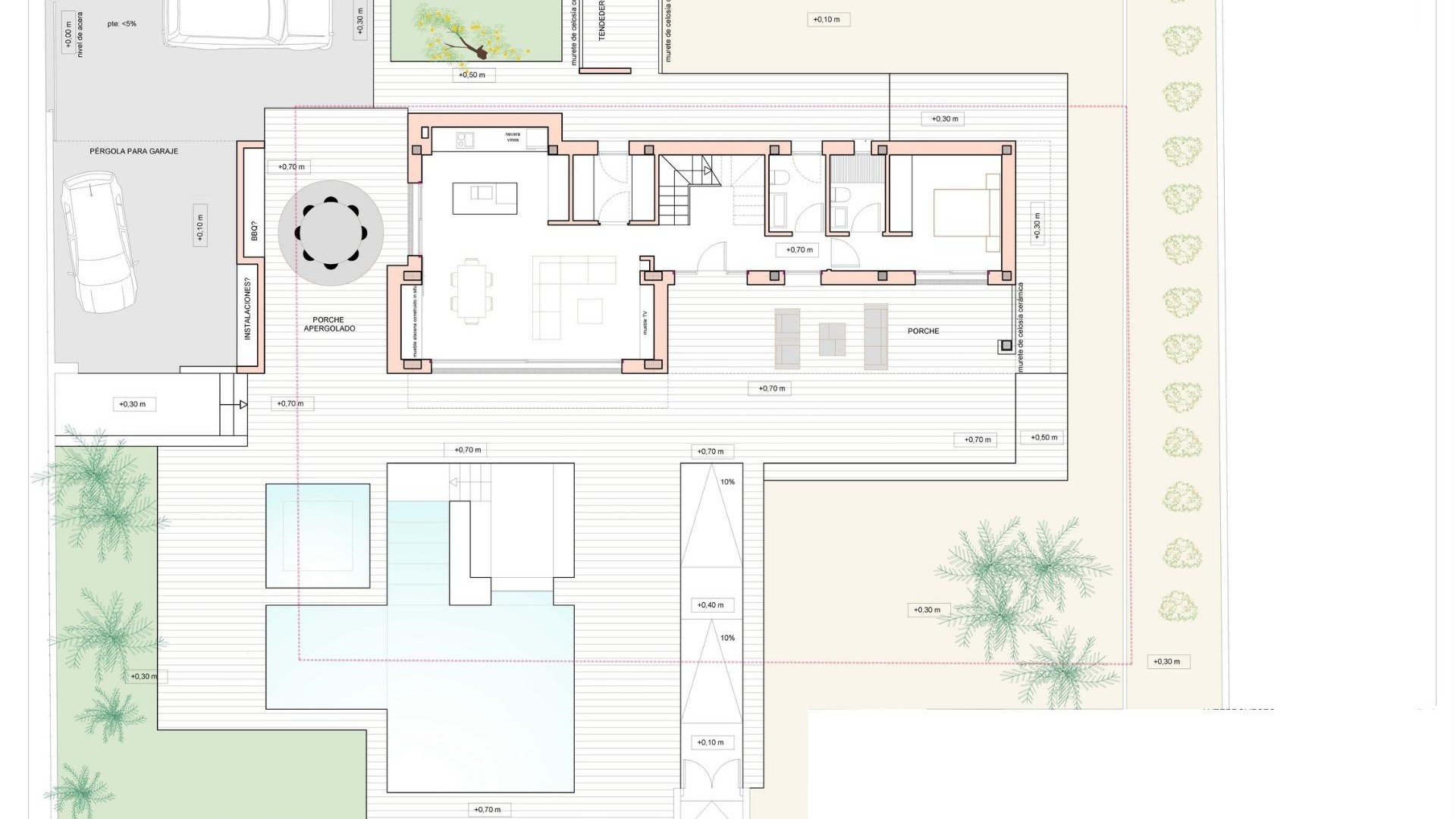 Hus / Villa i Cabo Roig