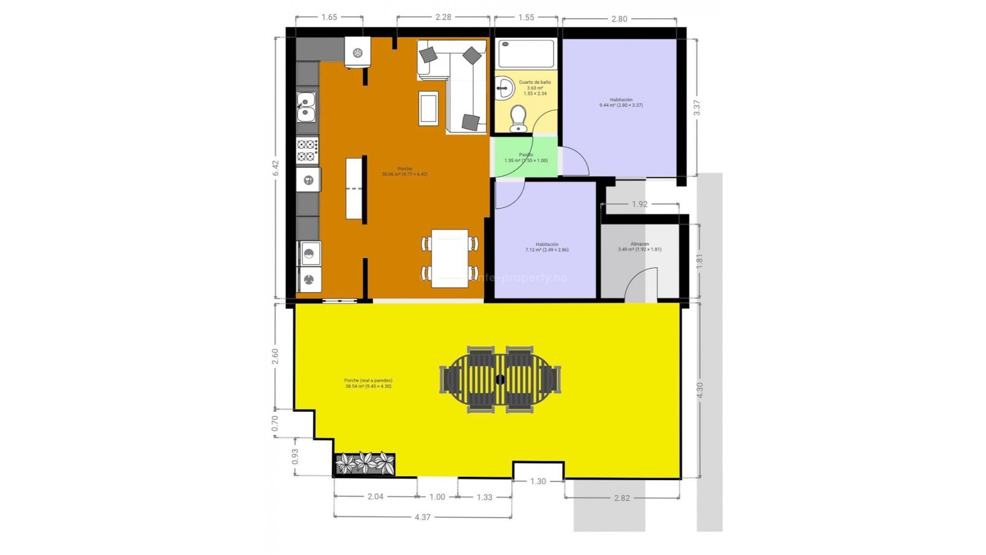 Hus / Villa i Cabo Roig