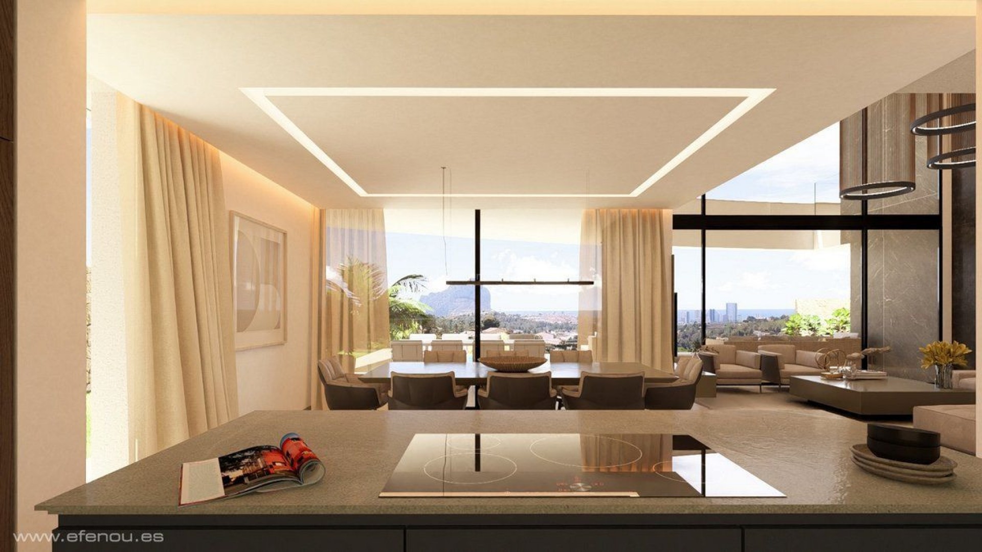 Hus / Villa i Calpe Centro