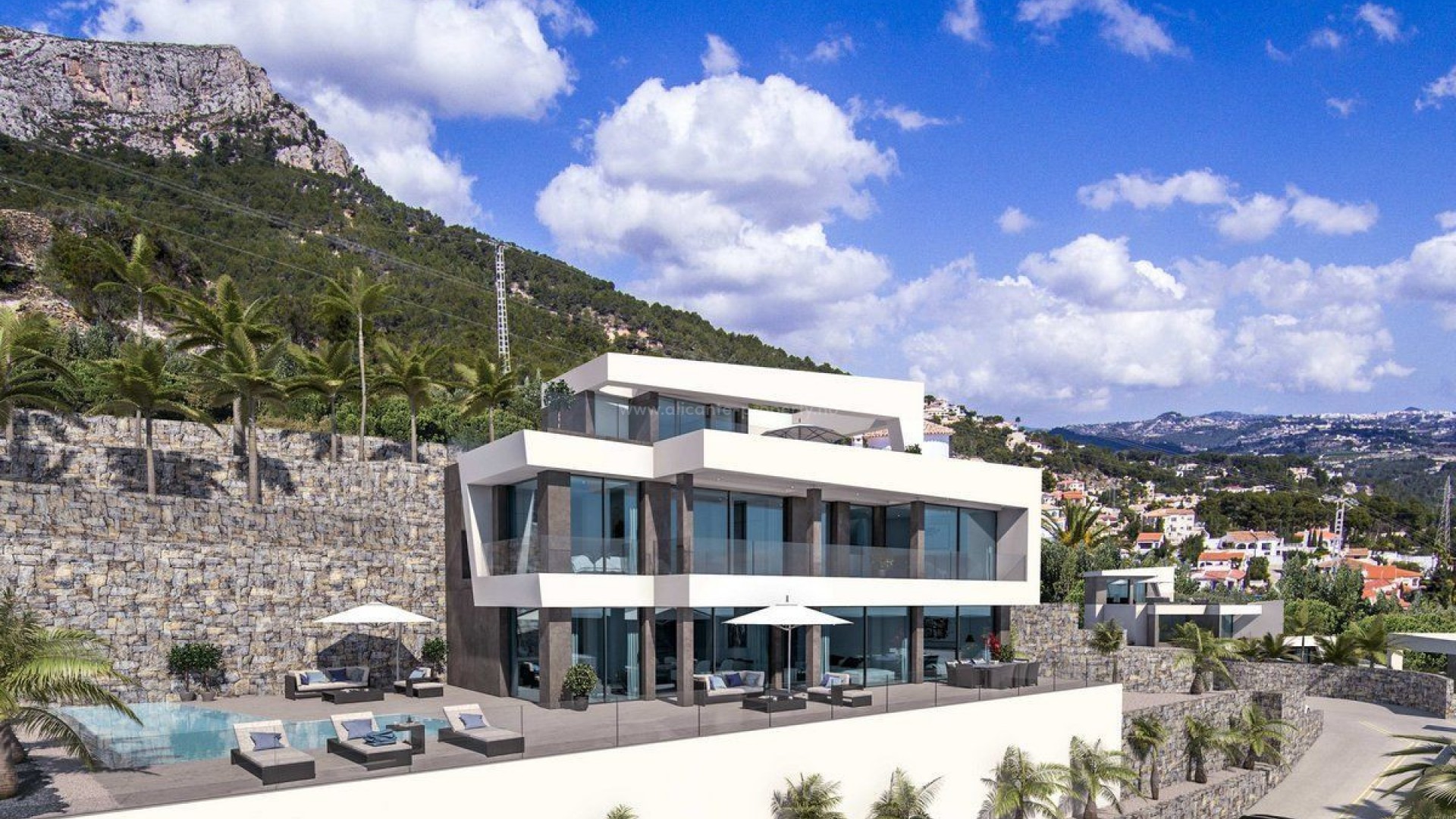 Hus / Villa i Calpe Centro