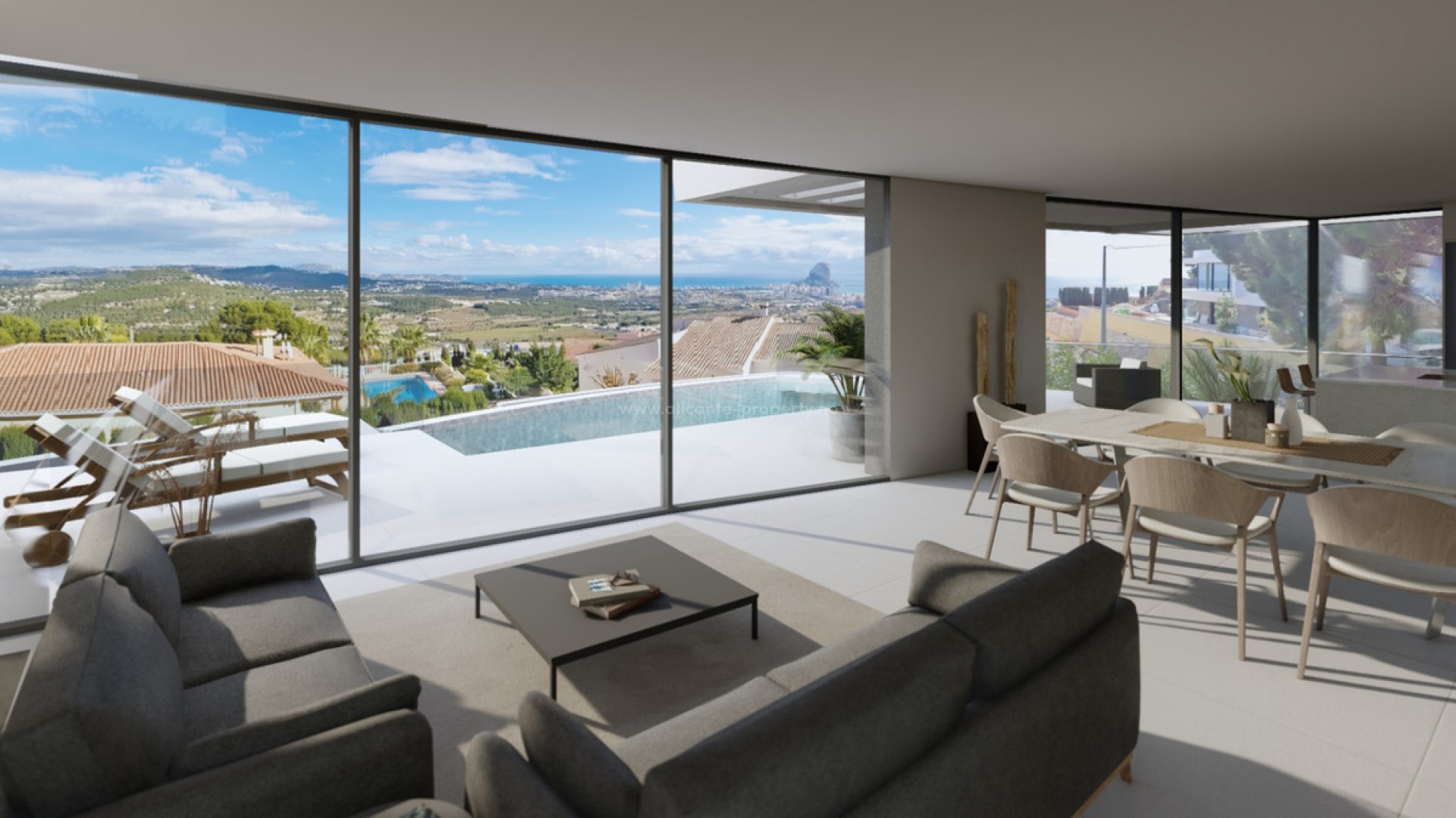 Hus / Villa i Calpe Centro