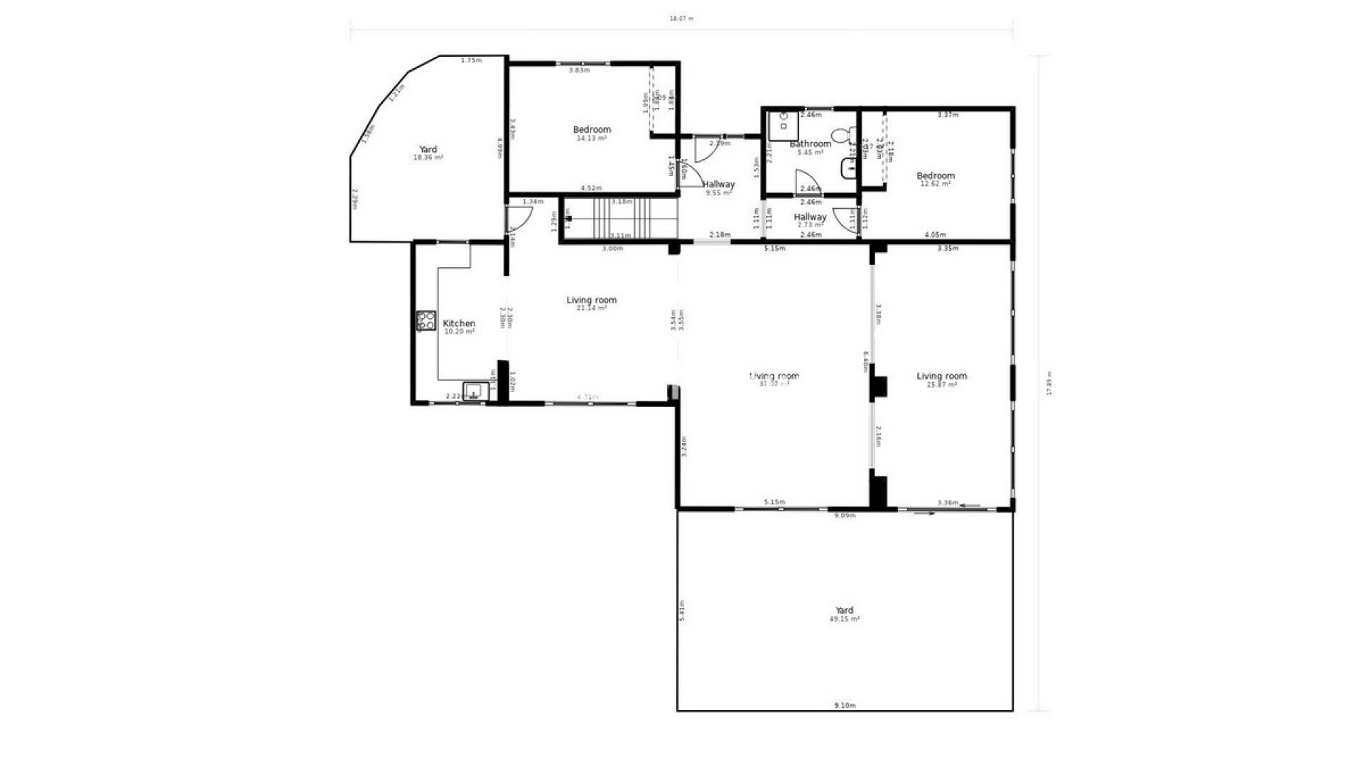 Hus / Villa i Calpe Centro