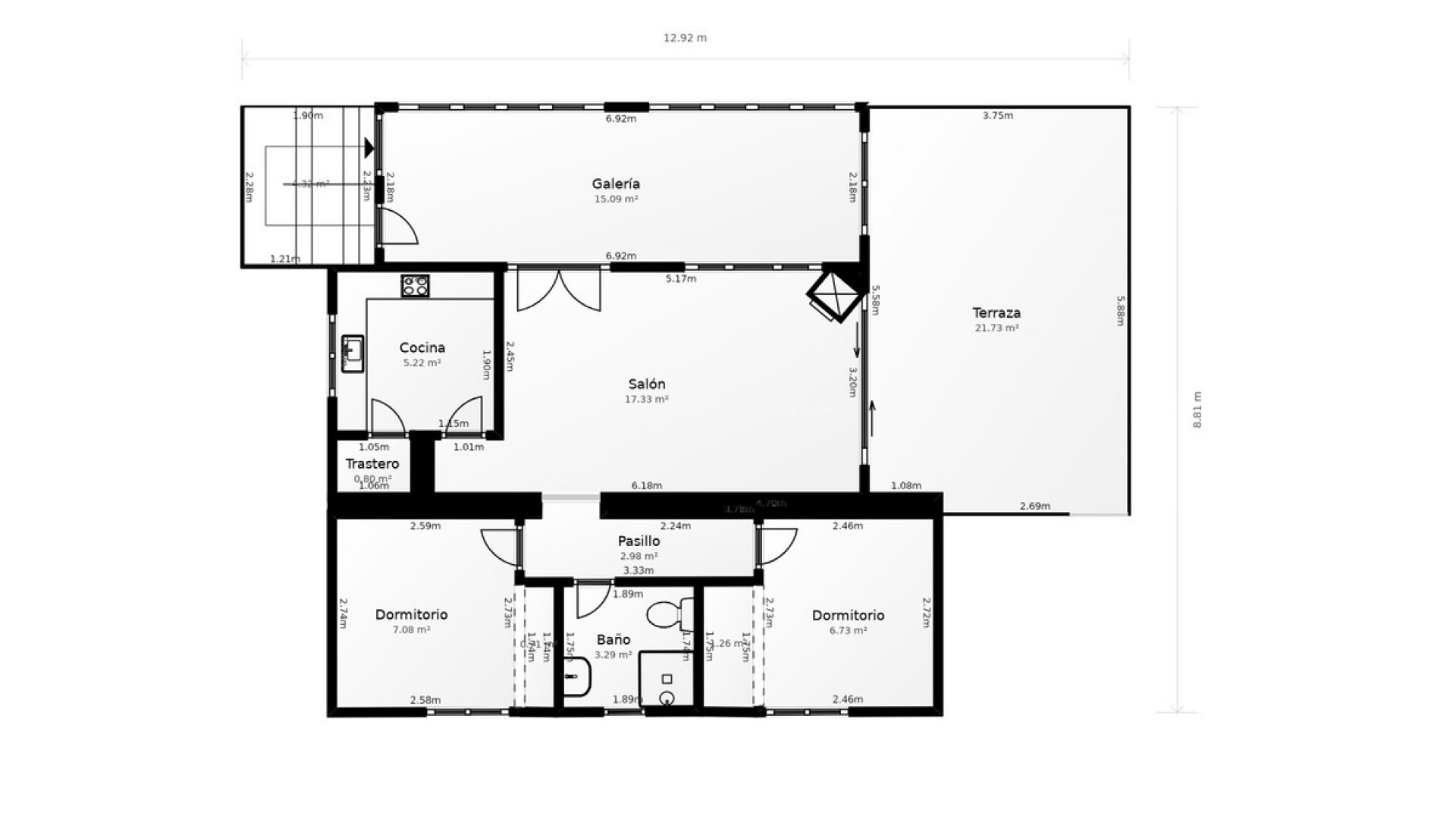 Hus / Villa i Calpe Centro