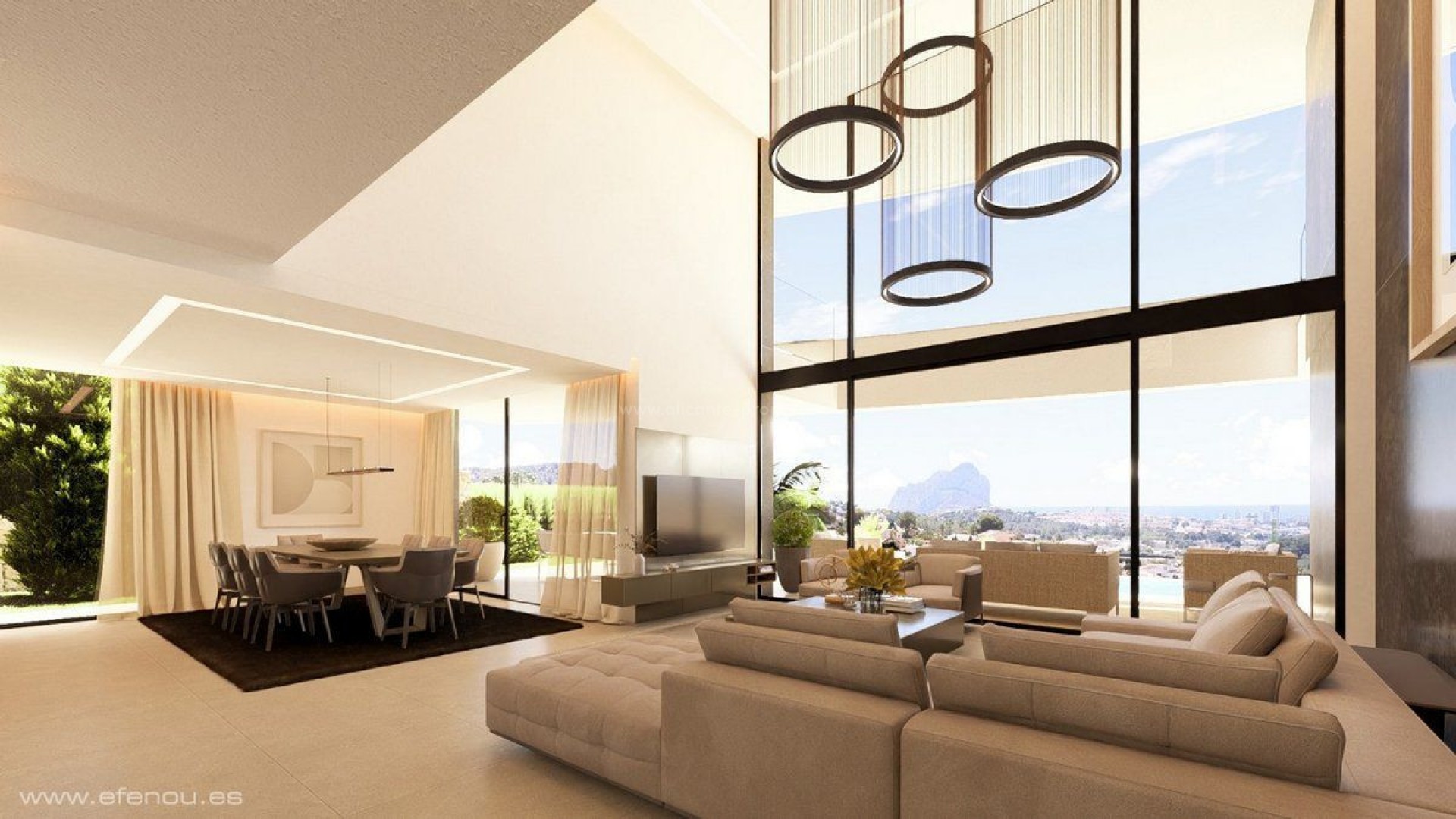 Hus / Villa i Calpe Centro