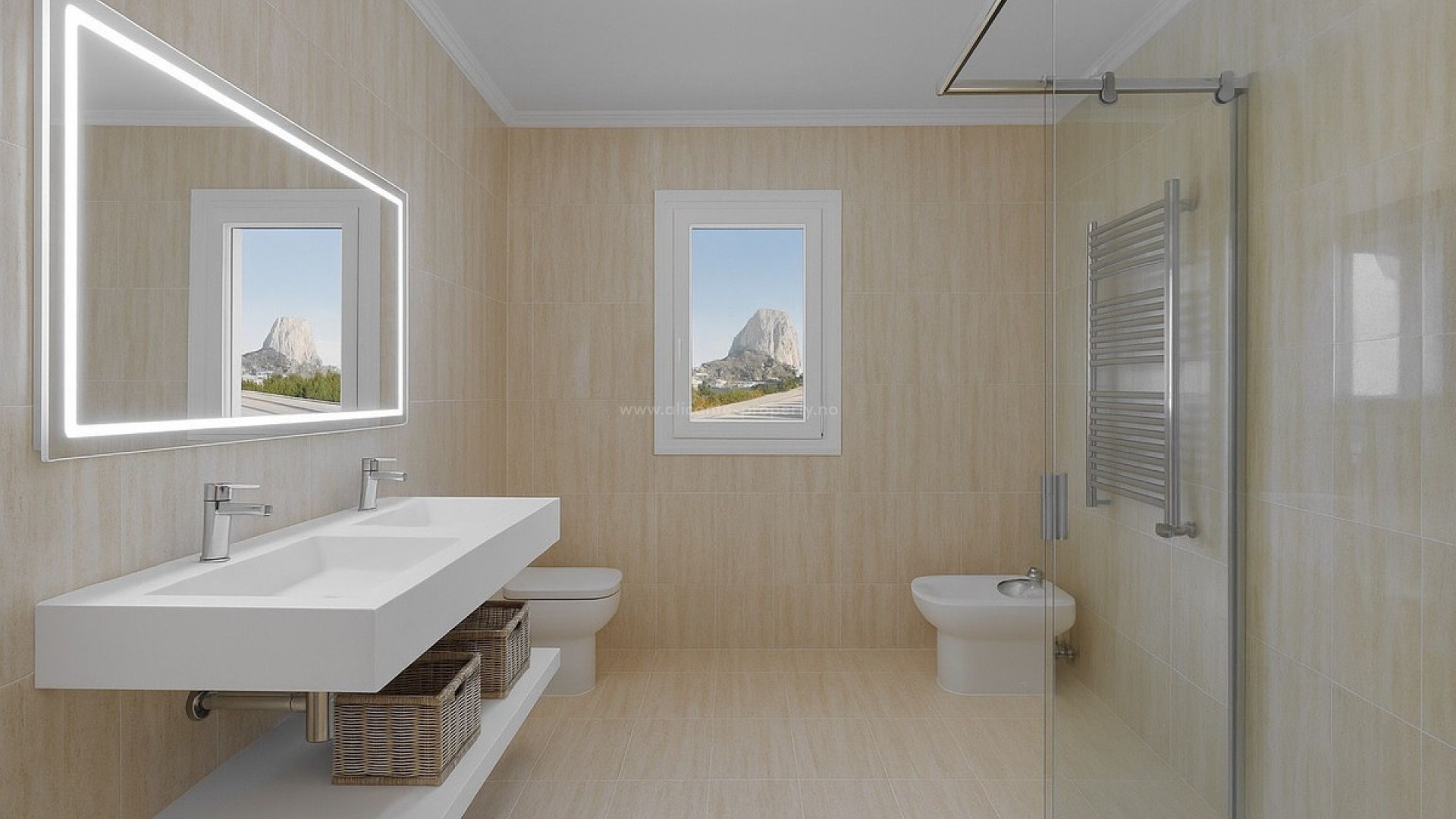 Hus / Villa i Calpe Centro