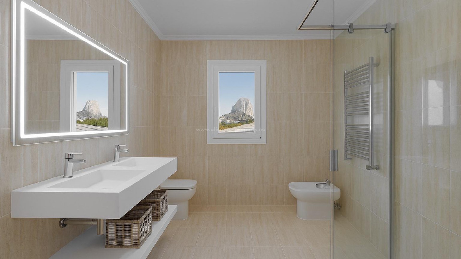 Hus / Villa i Calpe Centro