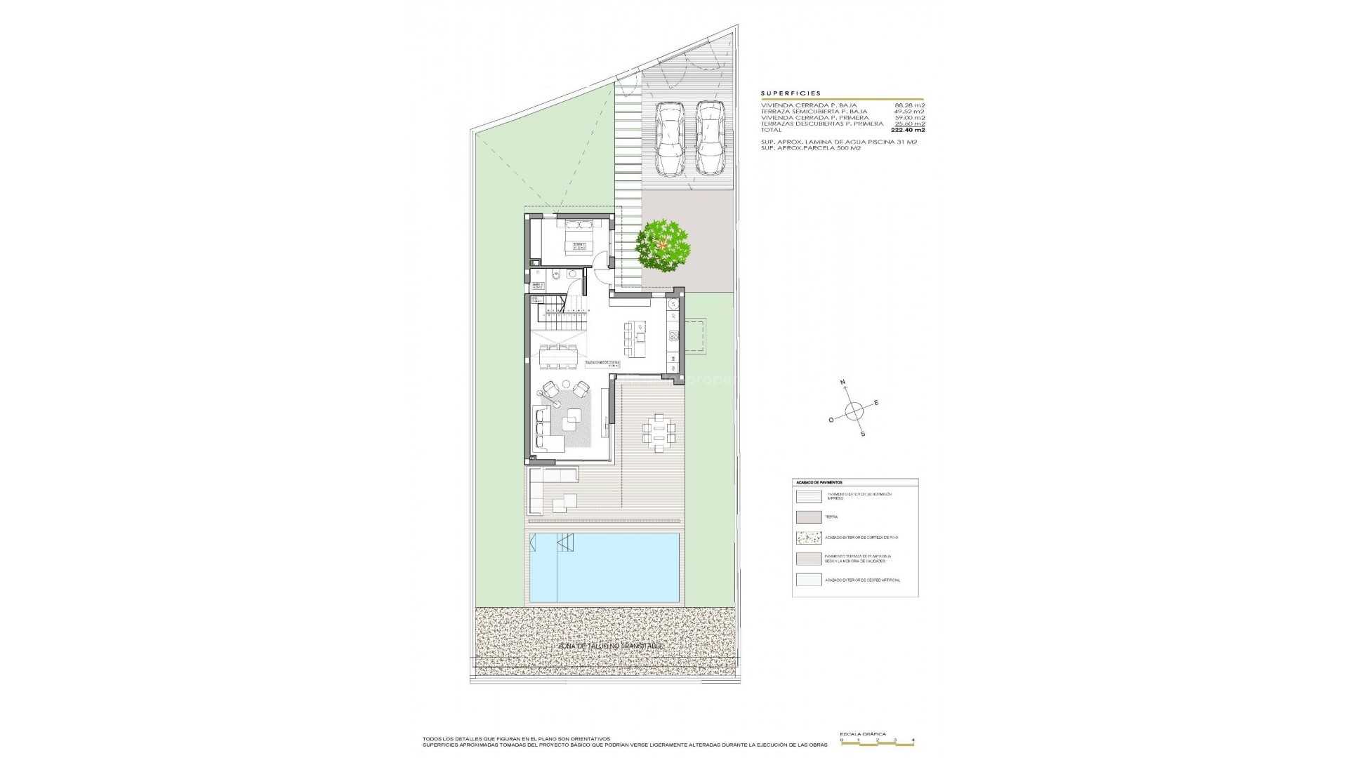Hus / Villa i Campana garden