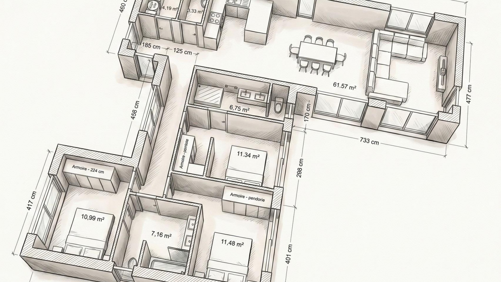 Hus / Villa i Casas Pastor
