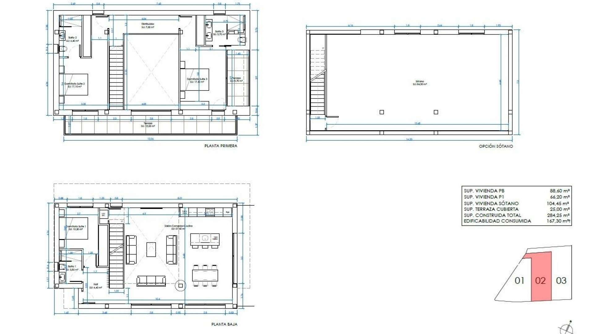 Hus / Villa i Ciudad Quesada