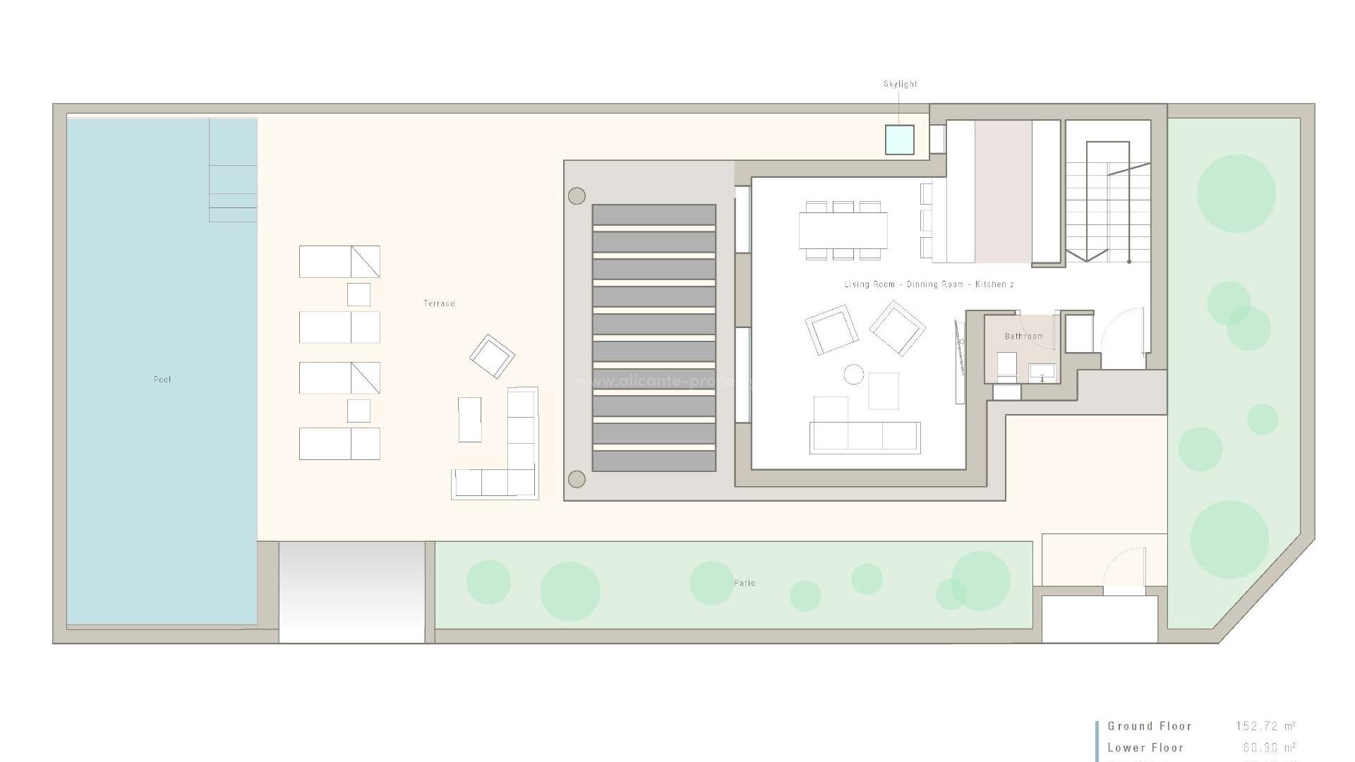 Hus / Villa i Ciudad Quesada