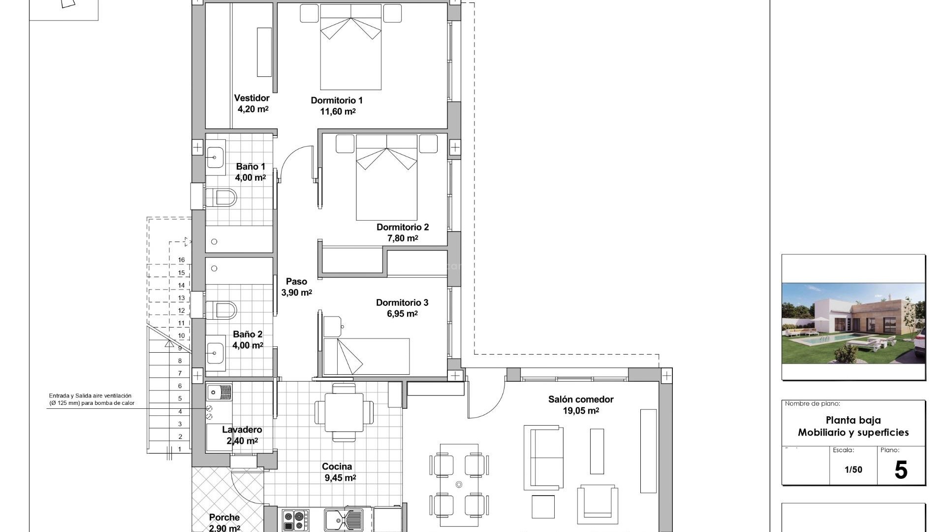 Hus / Villa i Country Club