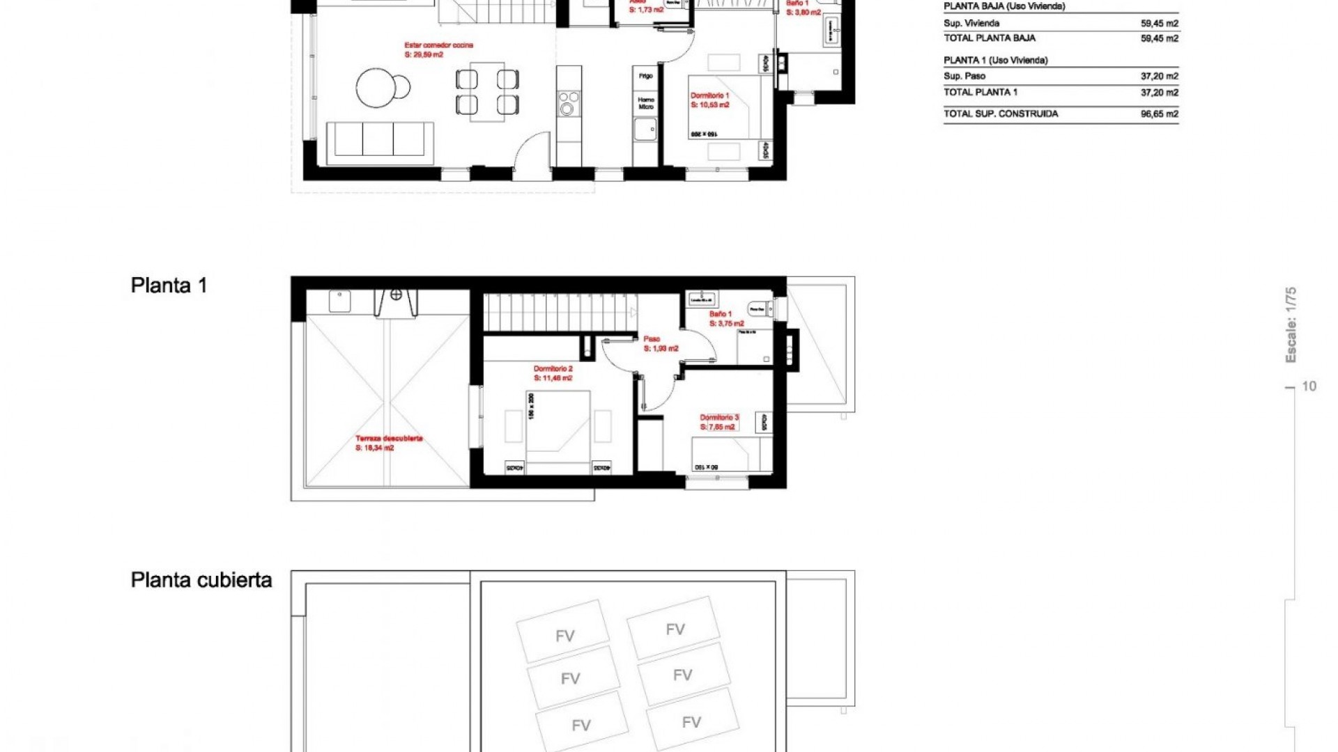 Hus / Villa i Daya Nueva