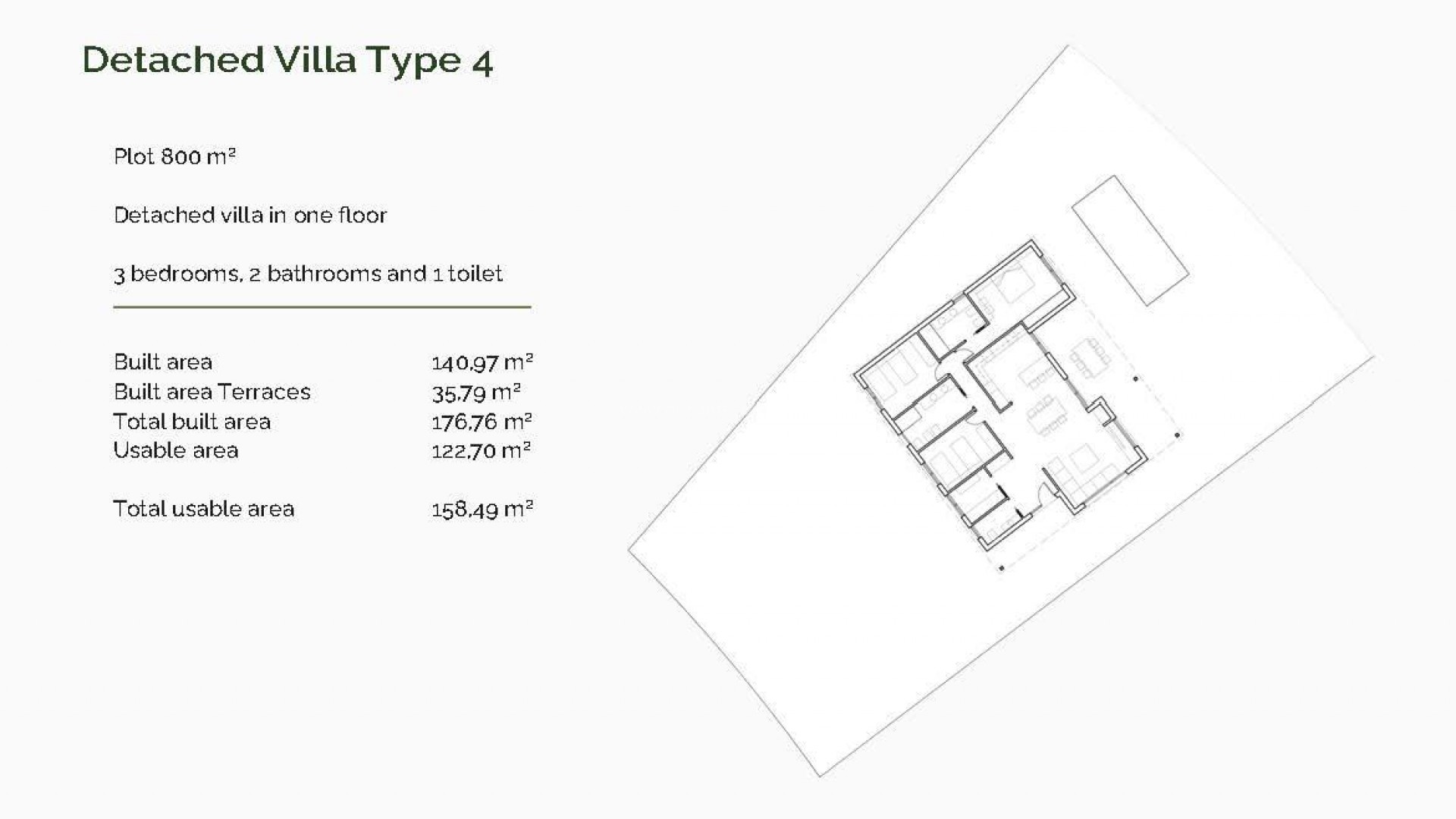 Hus / Villa i El Olivar