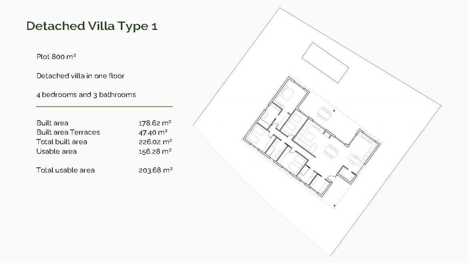 Hus / Villa i El Olivar