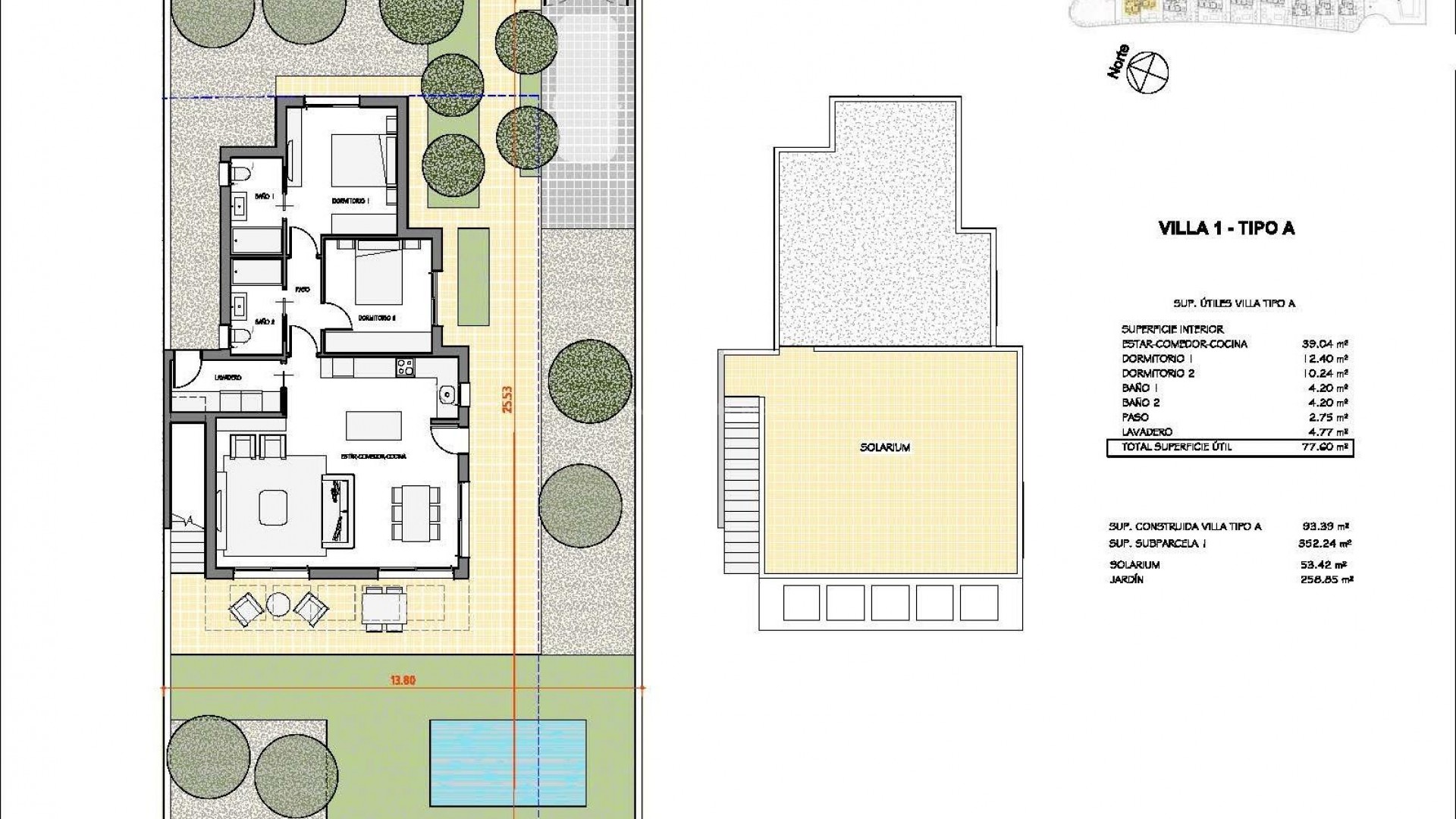 Hus / Villa i Hacienda Del Álamo Golf