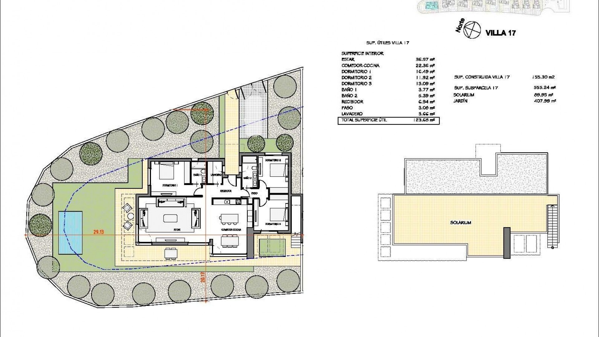 Hus / Villa i Hacienda Del Álamo Golf