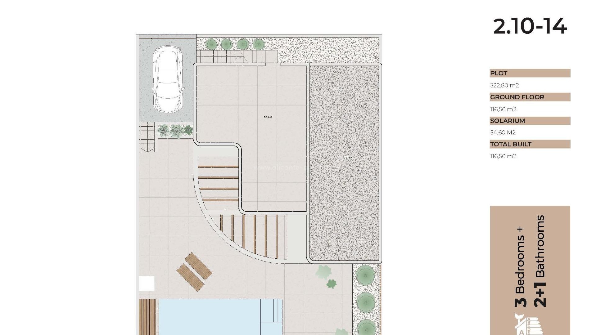 Hus / Villa i La finca Golf