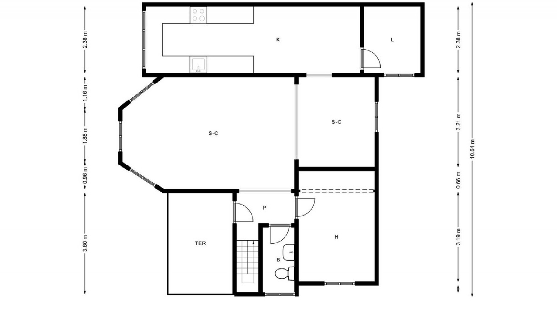 Hus / Villa i La Florida