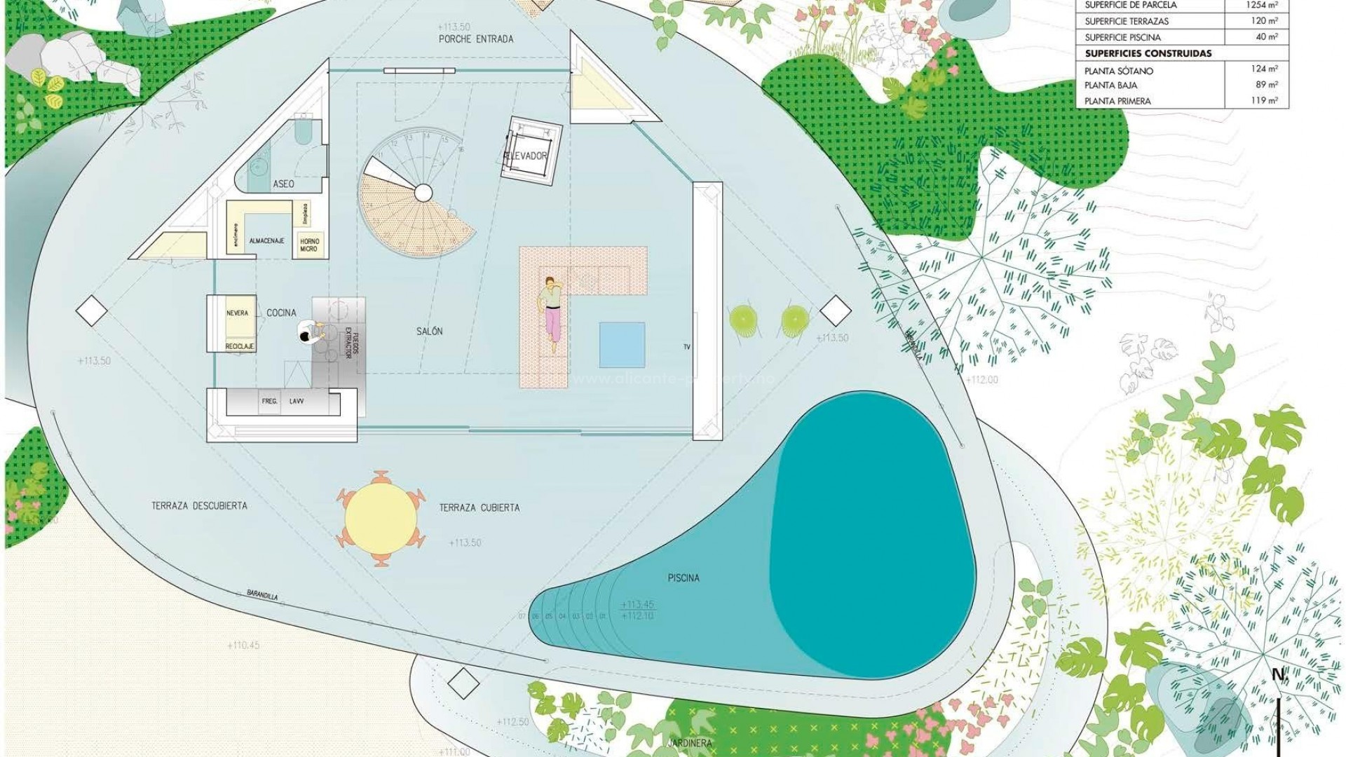 Hus / Villa i Las Colinas