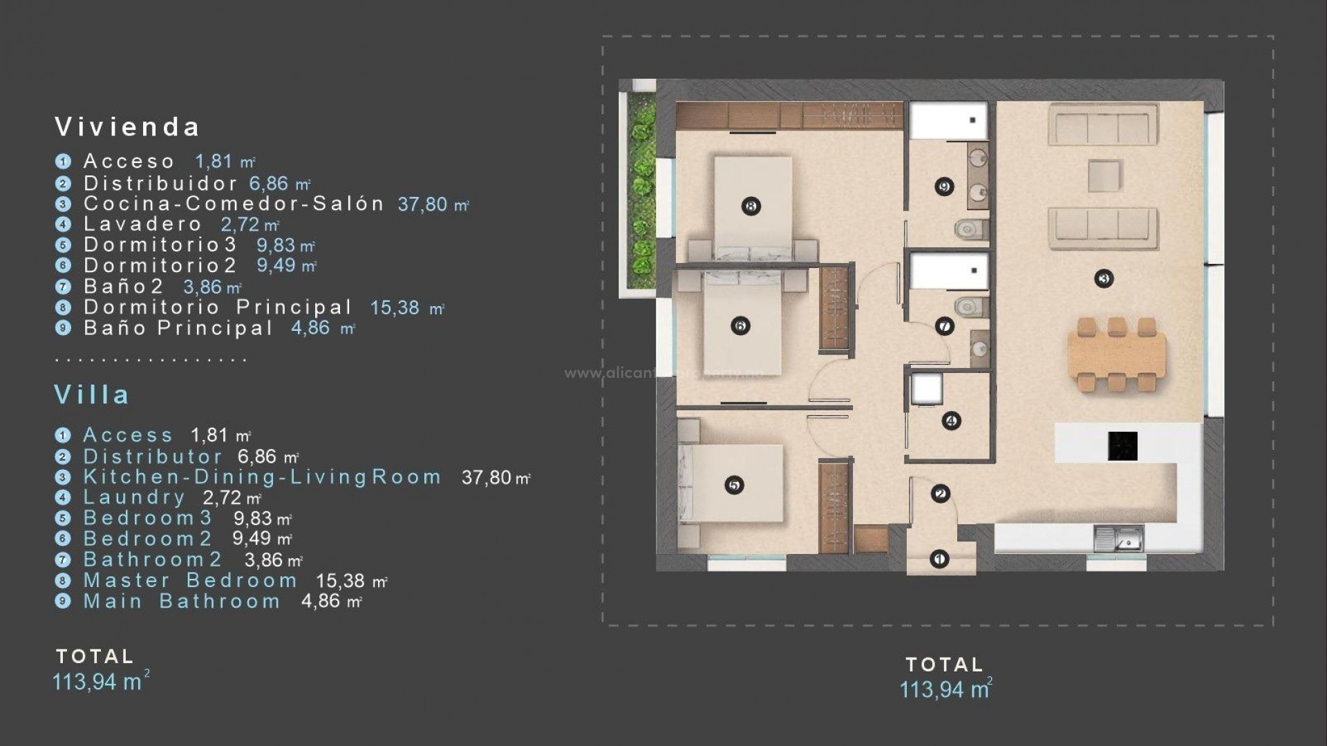Hus / Villa i Las Filipinas