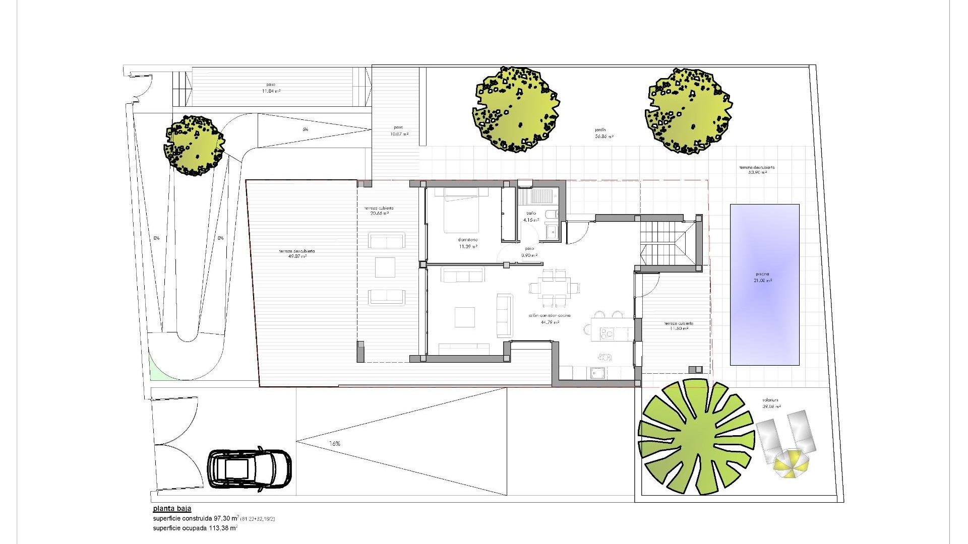 Hus / Villa i Las Orquídeas