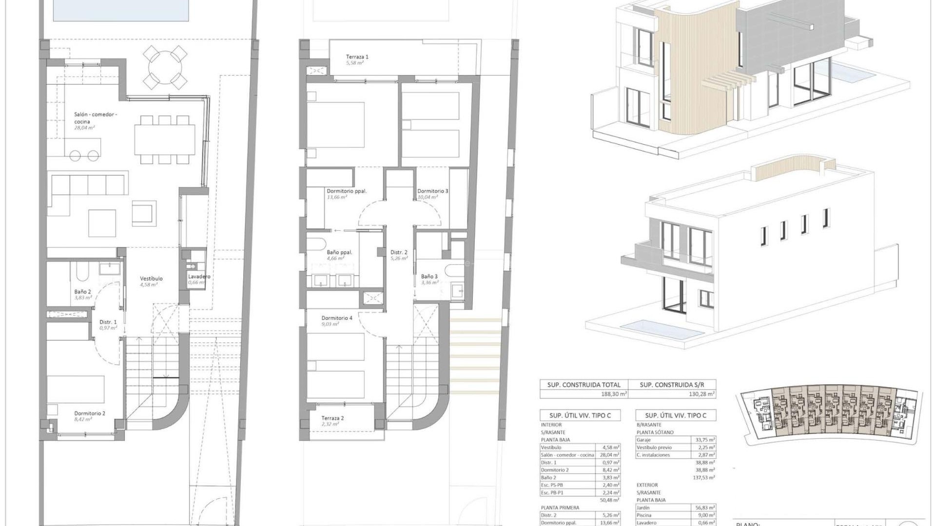 Hus / Villa i Los Jardines